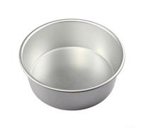 Moule à gâteau circulaire en alliage d'aluminium de 17,8 cm avec fond solide et moulage pour une répartition homogène de la chaleur et un démoulage facile pour la cuisson de gâteau au fromage de
