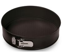Guardini Gardenia, Moule démontable 1 fond 30cm, acier avec revêtement anti-adhérent, couleur Noir