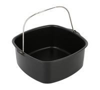 Moule À Gâteau De 7/8 Pouces - Accessoires De Friteuse À Air, Moule Gateau Air Fryer AntiadhéSif, Outil Cuisson De Cuisine AirFryer, Plat À Gâteaus Carré En Acier D'aluminium De Qualité Alimentaire