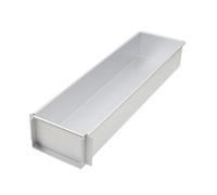 Moule à gâteau de cuisson, 15.74x3.93x2.36 dans un plat de cuisson antiadhésif, moule à gâteau - Moule à gâteau à glace, moule à gâteau rectangulaire en alliage d'aluminium pour gâteau au fromage
