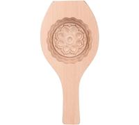 Moule à gâteau de lune en bois motif fleur DIY Vendos85