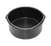 Moule à gâteau en acier inoxydable et aluminium - Moule à gâteau carré de 20,3 cm pour friteuse à air chaud | Moule de cuisson carré pour gâteaux, pizzas, et, antiadhésif et résistant à la
