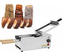 Moule à gâteau en forme de cône de glace et cheminée - Four de cuisson à 2 postes - 1500 W pour griller des petits pains