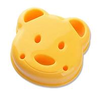 Moule à gâteau en relief en forme d'ours mignon pour enfants, facile à utiliser et à nettoyer, moule à gâteau pour la cuisine