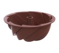 Moule à gâteau en silicone avec cheminée fleurie SILLINIE 23,5 cm