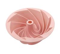 Moule à gâteau en silicone de qualité alimentaire en forme de vortex à trou unique