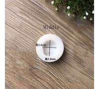 Moule À Gâteau En Silicone En Argile Douce,Outils De Cuisson À La Vapeur,Visage De Bébé 3d,Universel,3 Types,Grande,Moyenne,Petite Taille,Jxshape,1 Pièce - Type Middle