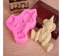 Moule à gâteau en silicone en forme de clown - Moule à chocolat - 1 pièce