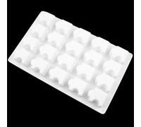 Moule à gâteau en silicone en forme de puzzle 20 trous