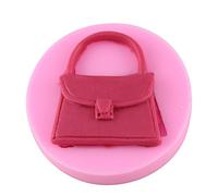 Moule à gâteau en silicone en forme de sac à main - Moule en forme de sac à main pour décoration de gâteau - 1 pièce