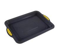 Moule à gâteau en silicone multifonction de 34 cm | Moule à gâteau rectangulaire réutilisable pour gratins, lasagnes, brownies, pâtisseries et dîner