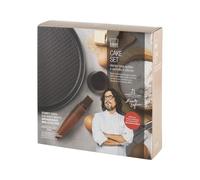 Moule à gâteau en silicone paquet bourgeois et pinceau