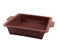 Moule à gateau en silicone Point Virgule 20x20x6cm Marron Marron G
