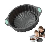 Moule à gâteau en silicone pour cuisson au four, moule à gâteau aux fleurs - Moules à gâteau au tournesol - Plateaux de cuisson réutilisables pour fleurs, grands moules de cuisson pastel