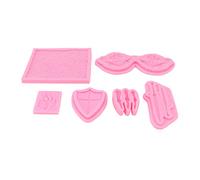 Moule à Gâteau en Silicone Souple, Moule à Décoration et Pâtisserie, Antiadhésif et Sécurisé Alimentaire - Polyvalent pour DIY, Chocolat, Savon et Modelage (Style 6)