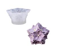 Moule à gâteau et fabrication de gâteaux de qualité alimentaire pour créer des bouquets de fleurs 3D en forme de friandises, desserts, mousses en silicone