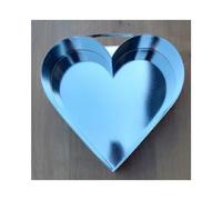 Moule à gâteau - Heart Big Felcman Matériau : Métal, Couleur : Argent, Poids: : 450g, Lavable au lave-vaisselle : Non