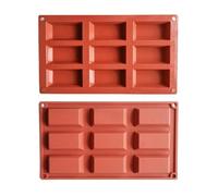 Moule à gâteau - MICH - Financier - Silicone - 9 cavités - Antiadhésif