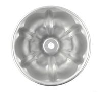 Moule à gâteau non cannelé avec fond amovible pour une cuisson efficace et un nettoyage facile, fabriqué en métal durable (taille L)