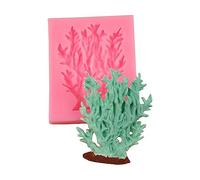 Moule à gâteau Ocean Seaweed Coral Ice Moule à gâteau DIY Sugar Baking Tool Chocolate Silicone Moule