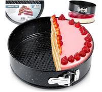 Moule à gâteau - ORION - 24 cm - Acier au carbone - Antiadhésif - Couvercle ouvert