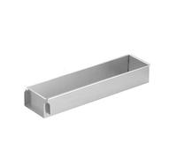 Moule à gâteau rectangulaire en alliage d'aluminium, antiadhésif, avec couvercle de pelle, for tartes, Desserts, Mousse, gâteau, pique-nique, cuisine(40cm)