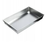 Moule à gâteau rectangulaire - KADAX - Grand - Revêtement antiadhésif - Bords hauts - 40 x 25,5 cm