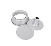Moule à gâteau rond en mousseline de soie, outil de cuisson antiadhésif, design à ouverture par le fond amovible, forme en aluminium facile à nettoyer pour projet de pâtisserie maison, cuisine