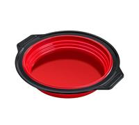 Moule à gâteau rond en silicone - Moule à gâteau rond - Moule à en silicone peu encombrant - Outil de cuisson pliable - Outil de cuisson pour restaurant