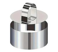 Moule à gâteau rond - Moule à mousse en acier inoxydable, anneau à pâtisserie sans, conception à hauteur réglable, construction durable de qualité alimentaire | Outil de cuisson pour Pudding,