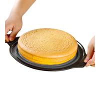 Moule À Gâteau Rond Pour La Cuisson,Moules À Gâteau En Silicone Pour La Cuisson,Moule à gâteau pliable créatif | Outil de cuisson de gâteaux aux fruits en Silicone à dégagement facile, plateau de cuis