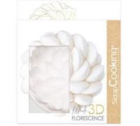 Moule à gâteau silicone 3D Scrapcooking Florescence Blanc 18 cm Blanc G