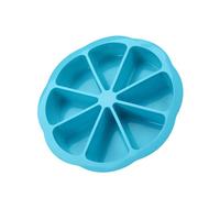 Moule à gâteau triangulaire en Silicone antiadhésif, cuisson polyvalente avec 8 Triangles, fonte de cuisson trilatérale