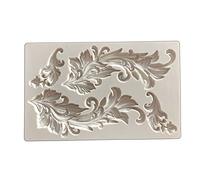 Moule à gâteau vintage en silicone de qualité alimentaire avec motif gaufré