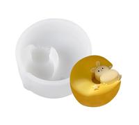 Moule à gâteaux de lune chinois, outil pratique de cuisson à domicile, moule à dessert en forme de lapins de lune, moules à gâteaux en Silicone flexibles, moules à gâteaux de lapins uniques