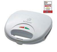 Appareil à Croque-Monsieur - Appareil avec Plaques à Sandwich Triangulaires - Appareil à Sandwitchs - Machine à Croque MosieurBomann ST 5016 CB Sandwich Maker 750 W - Blanc