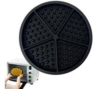 Moule à gaufres en silicone | Moule à gaufres en silicone pour la cuisson, à gaufres sans planchers et réutilisable pour le four, moule à gaufrier facile à décourager