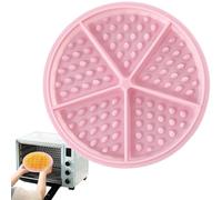 Moule à gaufres en silicone, moule en silicone pour bol à gaufres - de cuisson pour gaufrier en - Machine à biscuits et chocolat, de cuisson pour gaufriers en Silicone, moule à gâteau antiadh