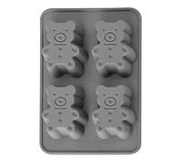 Moule à gelée en silicone en forme d'ours pour enfants - Motif animal de dessin animé - Moule à gâteau au chocolat - Outil de fabrication de savon fait à la main