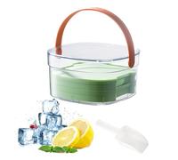 Moule à glace à libération facile - plateau cube résistant aux déversements, récipient de stockage de congélateur | Solution de cuisine de refroidissement de boisson empilable, organisat