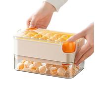 Moule à glace avec couvercle et seau, outil de fabrication de boissons glacées, machine à glaçons avec couvercle, pour la maison, les bars, les fêtes, les cocktails d'été, les jus et les boissons