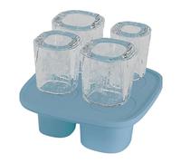 Moule à glace cylindrique - Moule à glace - Moule à glace - 4 cavités - En silicone creux - Pour whisky, cocktails, thé, café - Ustensiles de cuisine pour tasse de 30 oz-40 oz