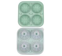 Moule à glace de football - Ice Ball Maker est un bac à glace pour congélateurs | La machine à glace flexible réutilisable en silicone fait six moules à glace, parfait pour le whisky, les cocktails