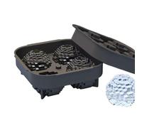 Moule à glace de golf, 4 formes de golf, congélateur facile à démouler - Moule à glace en silicone pour whisky, cocktails, tequila, vodka, gelée, chocolat, vanille, sauce, pudding