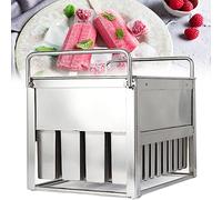Moule à glace en acier inoxydable 304 - 40 rainures pour crème glacée à faire soi-même, convient pour un usage domestique et commercial, machine à glaçons durable