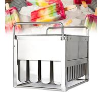 Moule à glace en acier inoxydable 304 - Machine à glace à faire soi-même pour un usage domestique et commercial, 40 rainures pour faire de la crème glacée sans effort
