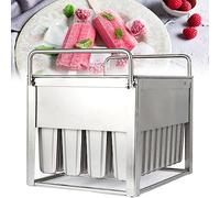 Moule à glace en acier inoxydable avec 40 rainures pour crème glacée maison, idéal pour les friandises à la maison ou à un usage commercial