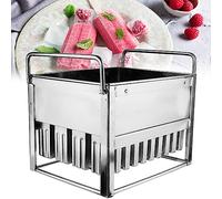 Moule à glace en acier inoxydable avec 40 rainures pour crème glacée maison, idéal pour les friandises à la maison ou à un usage commercial