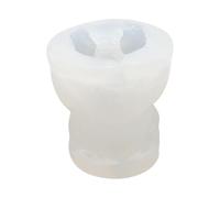 Moule à glace en forme d'ours - Moule en silicone 3D en forme d'ours en peluche pour machine à boules de glace, adorable mule de qualité alimentaire pour café glacé et cocktails, décoration en résine