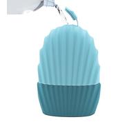 Moule à glace en silicone pour visage, moule à glace en silicone pour beauté du visage, outil de massage avec tasse de glace en forme de coquillages | Rouleau à glace pour visage et corps, moules pour